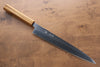 Yu Kurosaki Senko R2/SG2 Hammered Sujihiki 270mm Live oak Lacquered Handle - Japanny - Best Japanese Knife