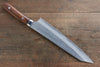 Takeshi Saji SRS13 Hammered(Maru) Kengata Gyuto  240mm Ironwood Handle - Japanny - Best Japanese Knife