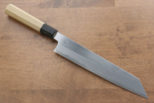  Kikuzuki White Steel No.2 Kasumitogi Kiritsuke Gyuto 240mm Magnolia Handle - Japanny - Best Japanese Knife