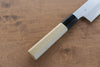 Kikuzuki White Steel No.2 Kasumitogi Kiritsuke Gyuto 240mm Magnolia Handle - Japanny - Best Japanese Knife