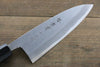 Sakai Takayuki Blue Steel No.2 Deba Ebony Wood Handle - Japanny - Best Japanese Knife