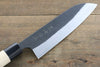 Makoto Kurosaki White Steel No.2 Damascus Santoku  170mm Magnolia Handle - Japanny - Best Japanese Knife