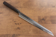  Jikko White Steel No.2 Kiritsuke Yanagiba  300mm Shitan Handle - Japanny - Best Japanese Knife