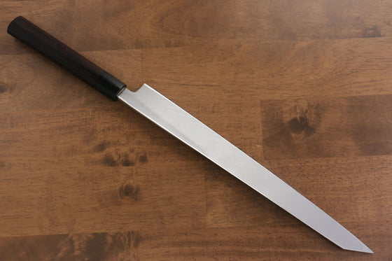 Jikko White Steel No.2 Kiritsuke Yanagiba 300mm Shitan Handle - Japanny - Best Japanese Knife
