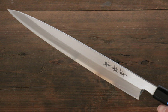 Sakai Takayuki [Left Handed] INOX Yanagiba Japanese Knife Magnolia Handle - Japanny - Best Japanese Knife