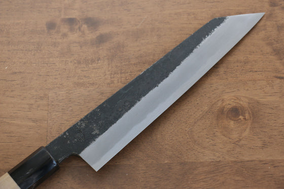 Kikuzuki White Steel No.2 Black Finished Kiritsuke Gyuto  210mm Magnolia Handle - Japanny - Best Japanese Knife