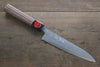 Shigeki Tanaka Blue Steel No.2 Damascus Petty-Utility 150mm Walnut Handle - Japanny - Best Japanese Knife