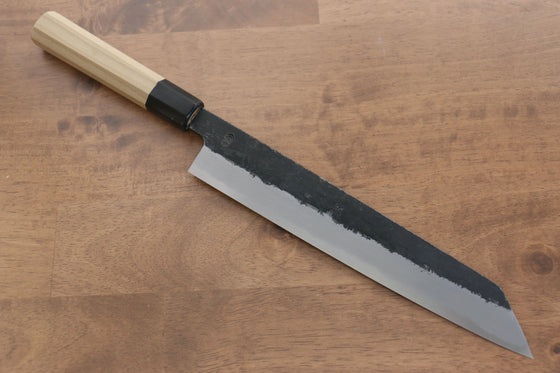 Kikuzuki White Steel No.2 Black Finished Kiritsuke Gyuto  270mm Magnolia Handle - Japanny - Best Japanese Knife