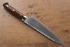 Takeshi Saji Blue Steel No.2 Colored Damascus Gyuto  180mm Ironwood Handle - Japanny - Best Japanese Knife