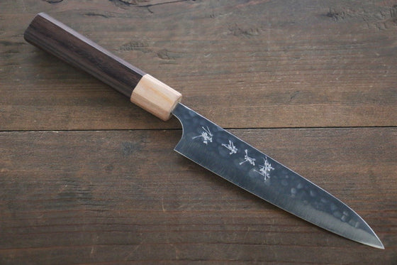 Yu Kurosaki R2/SG2 steel Hammered Japanese Chef's Petty Utility Knife 150mm - Japanny - Best Japanese Knife