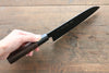 Sakai Takayuki Kurokage VG10 Hammered Teflon Coating Santoku Japanese Knife 170mm Wenge Handle - Japanny - Best Japanese Knife