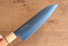Seisuke SK-85 steel Ion plating Santoku 180mm White wood Handle - Japanny - Best Japanese Knife