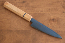  Seisuke SK-85 steel Ion plating Petty-Utility 120mm White wood Handle - Japanny - Best Japanese Knife