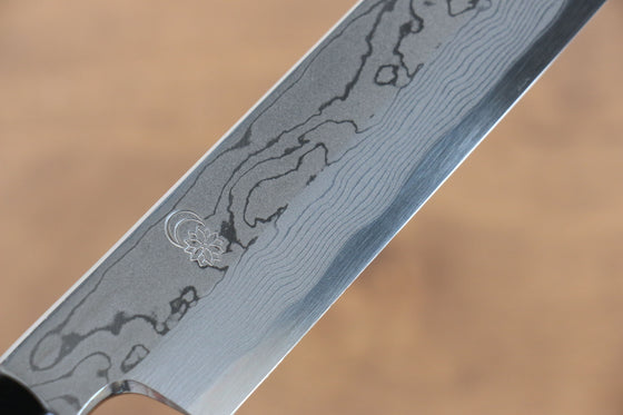 Kikuzuki Blue Steel No.1 Damascus Yanagiba 240mm Magnolia Handle - Japanny - Best Japanese Knife