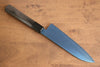Seisuke SK-85 steel Ion plating Hammered Santoku  180mm Gray Pakka wood Handle - Japanny - Best Japanese Knife