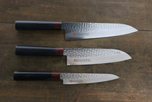  Iseya VG10 33 Layer Damascus Japanese Gyuto 210mm, Santoku & Petty 150mm Knife Set - Japanny - Best Japanese Knife