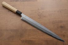  Kikuzuki Blue Steel No.1 Damascus Yanagiba 300mm Magnolia Handle - Japanny - Best Japanese Knife