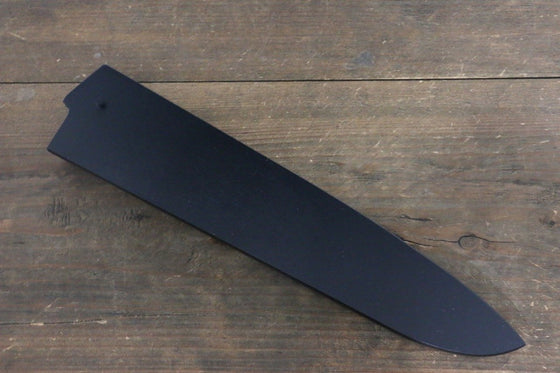 Black Saya Sheath for Gyuto Knife with Plywood Pin 240mm - Japanny - Best Japanese Knife