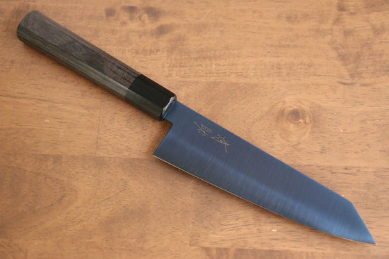 Seisuke SK-85 steel Ion plating Kiritsuke Santoku  180mm Gray Pakka wood Handle - Japanny - Best Japanese Knife