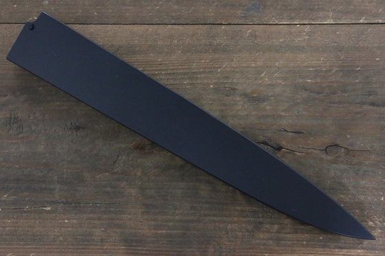 Black Saya Sheath for Yanagiba Sashimi Knife with Plywood Pin-240mm - Japanny - Best Japanese Knife