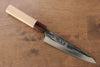 Yu Kurosaki Juhyo R2/SG2 Hammered Petty-Utility  150mm Keyaki (Japanese Elm) Handle - Japanny - Best Japanese Knife