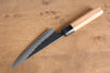 Masakage Koishi Blue Super Black Finished Honesuki Boning 150mm American Cherry Handle - Japanny - Best Japanese Knife