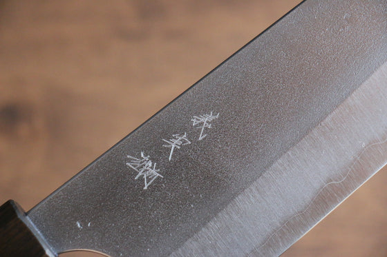 Yoshimi Kato Blue Super Nashiji Gyuto  240mm Enju Lacquered(Black) Handle - Japanny - Best Japanese Knife