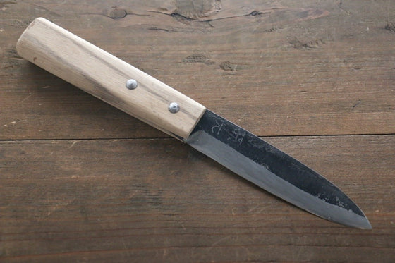 Fukube Blue Steel No.2 Makiri 135mm - Japanny - Best Japanese Knife