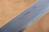 Jikko Blue Steel Damascus Kiritsuke Sujihiki  270mm Ebony with Double Ring Handle - Japanny - Best Japanese Knife