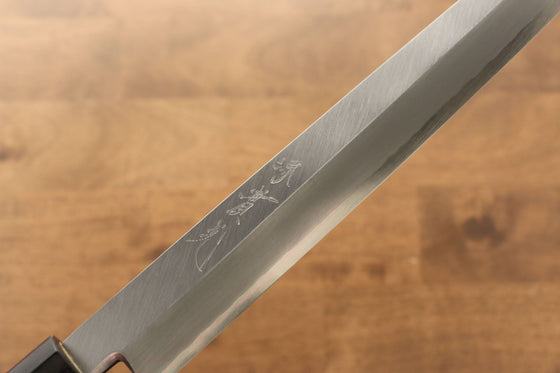 Jikko Silver Steel No.3 Yanagiba Japanese Knife 300mm Shitan Handle - Japanny - Best Japanese Knife
