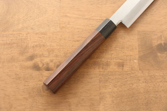 Jikko Silver Steel No.3 Yanagiba Japanese Knife 300mm Shitan Handle - Japanny - Best Japanese Knife