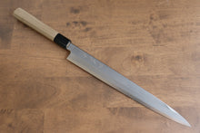  Sakai Kikumori VG10 Mirrored Finish Yanagiba 300mm Magnolia Handle - Japanny - Best Japanese Knife