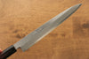 Jikko Silver Steel No.3 Yanagiba Japanese Knife 210mm Shitan Handle - Japanny - Best Japanese Knife