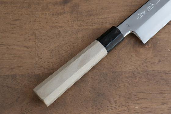 Sakai Kikumori VG10 Mirrored Finish Kiritsuke 270mm Magnolia Handle - Japanny - Best Japanese Knife