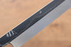 Jikko Fujisan Honyaki White Steel No.3 Mirrored Finish Sakimaru Yanagiba 270mm Ebony Wood Handle - Japanny - Best Japanese Knife