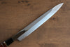 Yu Kurosaki Blue Steel No.2 Mirrored Finish Yanagiba  270mm Chinese Quince Handle - Japanny - Best Japanese Knife