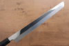 Jikko Fujisan Honyaki White Steel No.3 Mirrored Finish Sakimaru Yanagiba 300mm Ebony Wood Handle - Japanny - Best Japanese Knife