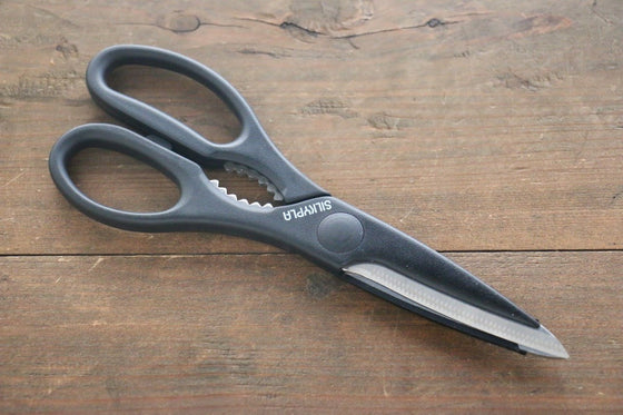 Silky Kitchen Scissors Black - Japanny - Best Japanese Knife