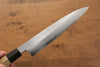 Jikko White Steel No.2 Gyuto 210mm Magnolia Handle - Japanny - Best Japanese Knife