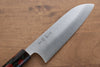 Makoto Kurosaki SPG2 Migaki Finished Santoku 170mm Lacquered Handle - Japanny - Best Japanese Knife