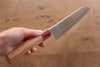Makoto Kurosaki Ryusei VG7 Santoku 170mm Cherry Blossoms Handle - Japanny - Best Japanese Knife