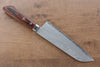 Kanetsune VG1 17 Layer Damascus Santoku 165mm Mahogany Handle - Japanny - Best Japanese Knife