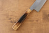 Seisuke White Steel No.2 Gyuto 210mm Burnt Oak (Mehakkaku) Handle - Japanny - Best Japanese Knife