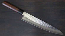  Seisuke AUS10 45 Layer Damascus Gyuto  240mm Shitan Handle - Japanny - Best Japanese Knife