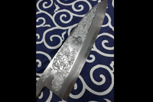 Sakai Takayuki Kasumitogi White Steel Shishifunjin engraving Deba - Japanny - Best Japanese Knife