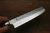 Sakai Takayuki VG10 33 Layer Damascus Nakiri  160mm Mahogany Pakka wood Handle (Super Deal) - Japanny - Best Japanese Knife