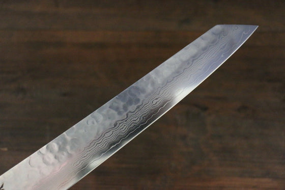 Sakai Takayuki VG10 17 Layer Damascus Kiritsuke Yanagiba  300mm Desert Ironwood Handle - Japanny - Best Japanese Knife
