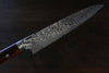 Takeshi Saji R2/SG2 Black Damascus Gyuto  210mm Ironwood Handle - Japanny - Best Japanese Knife