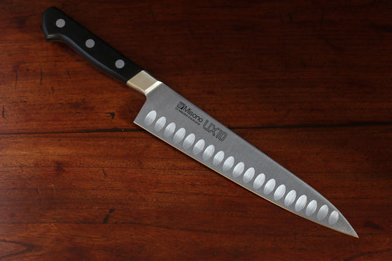 Misono UX10 Stainless Steel Gyuto Salmon - Japanny - Best Japanese Knife