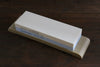 Suehiro Two Sided SMALL Sharpening Stone with Rubber Base - #1000 & #3000 (Super Deal) - Japanny - Best Japanese Knife